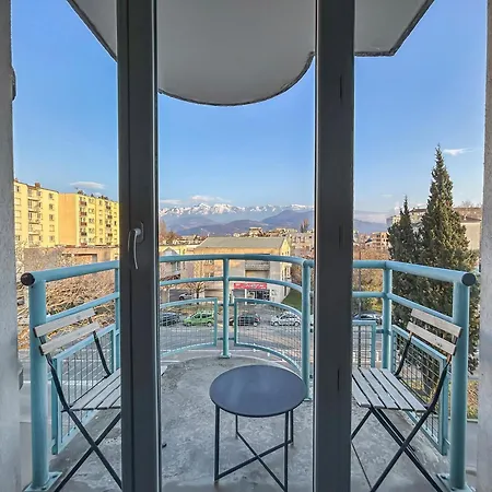 Lumineux Vue Montagne Grenoble